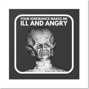 Ill and Angry - The Outer Limits Quote Posters and Art